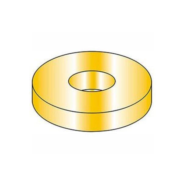 Titan Fasteners 7/8in Flat Washer - SAE - 15/16in I.D. - Steel - Yellow Zinc - Grade 8 - Pkg of 25 HGD14